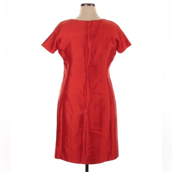 Armani Collezioni Silk Cotton Shift Dress - Picture 2 of 5
